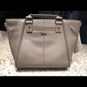 NWT Thirty-One snakeskin detail bag